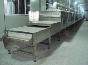 微波隧道式干燥機 60kw